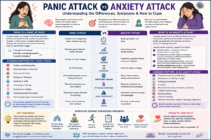 Panic vs Anxiety Attack