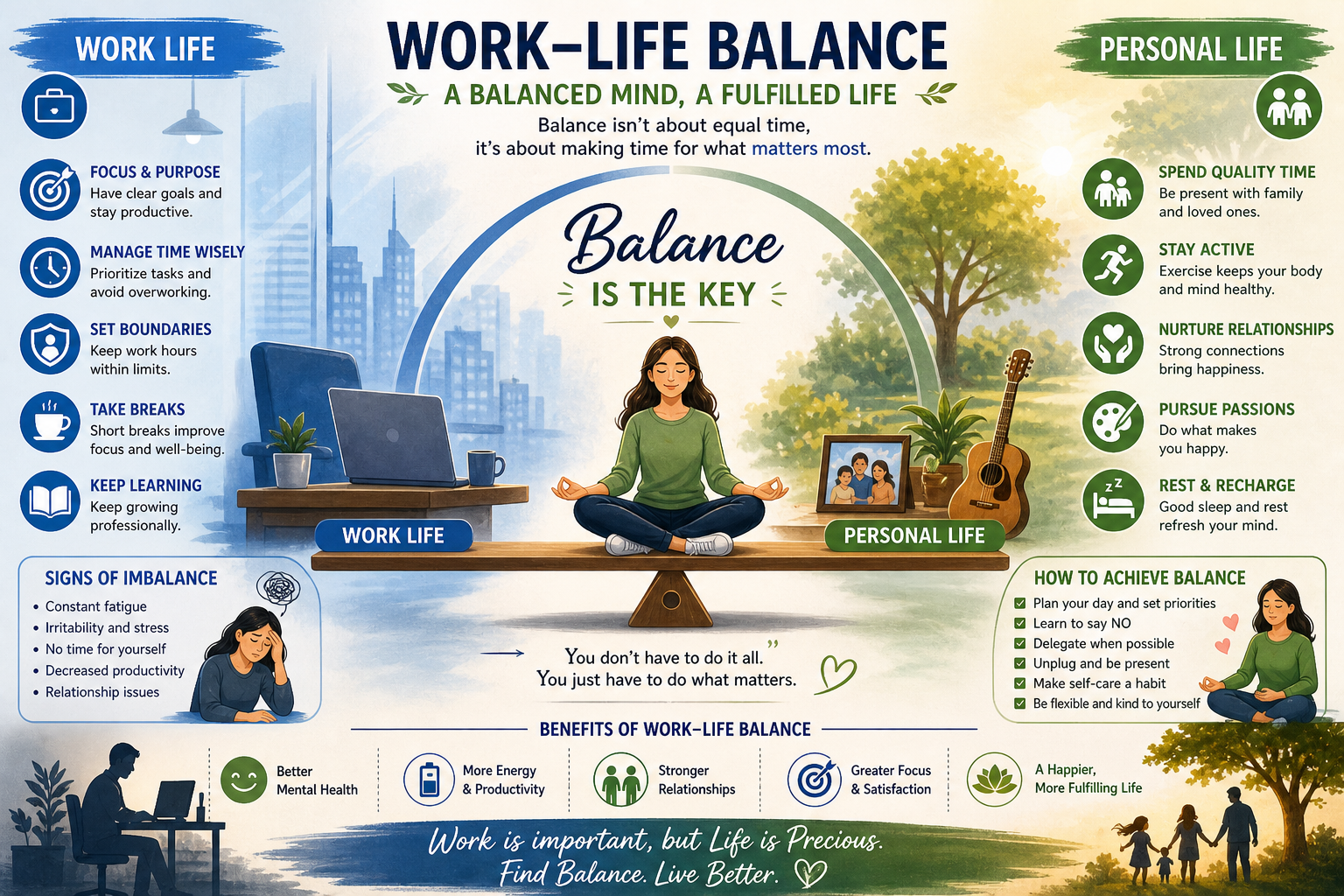 Work-Life Balance Explained: Psychological Factors, Burnout, and Practical Strategies