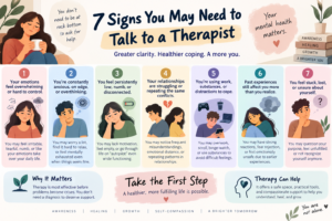 talk to a therapist