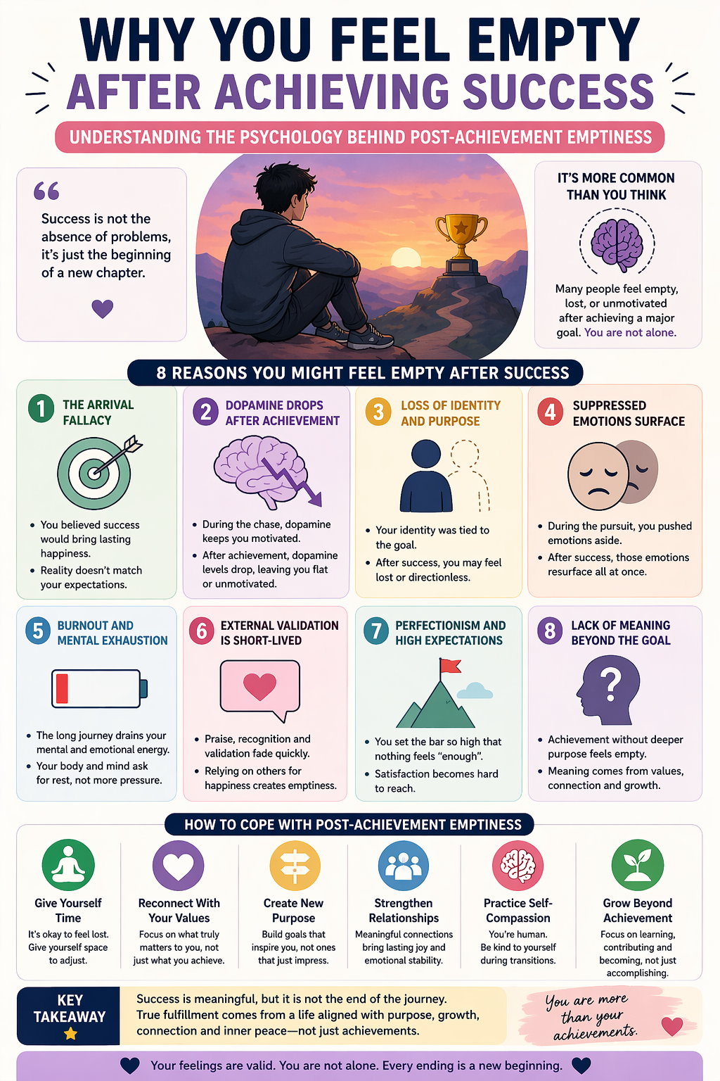 The Psychology of Feeling Empty After Achieving Your Goals