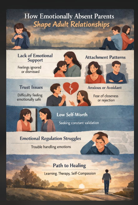 How Emotionally Absent Parents Shape Adult Relationships