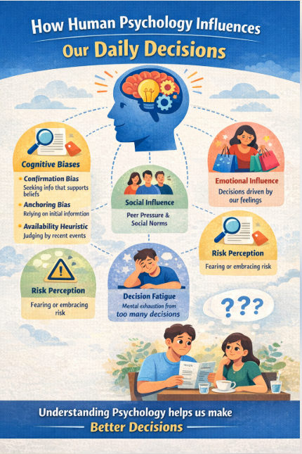 How Psychology Affects Decision Making: Biases, Emotions & Real-Life Examples