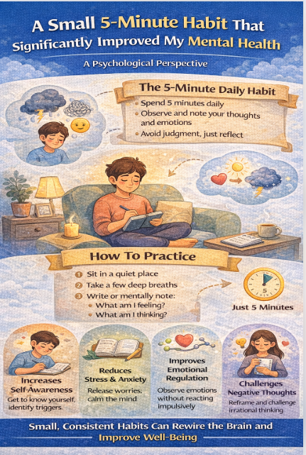 The 5-Minute Habit That Can Improve Your Mental Health